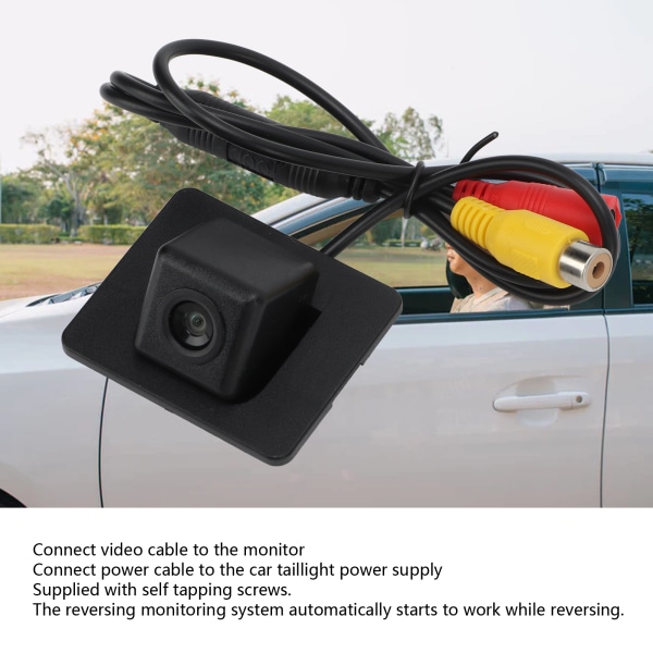Ryggekamera for Mazda 3 Axela 2013-2019 - Vanntett, vidvinkel