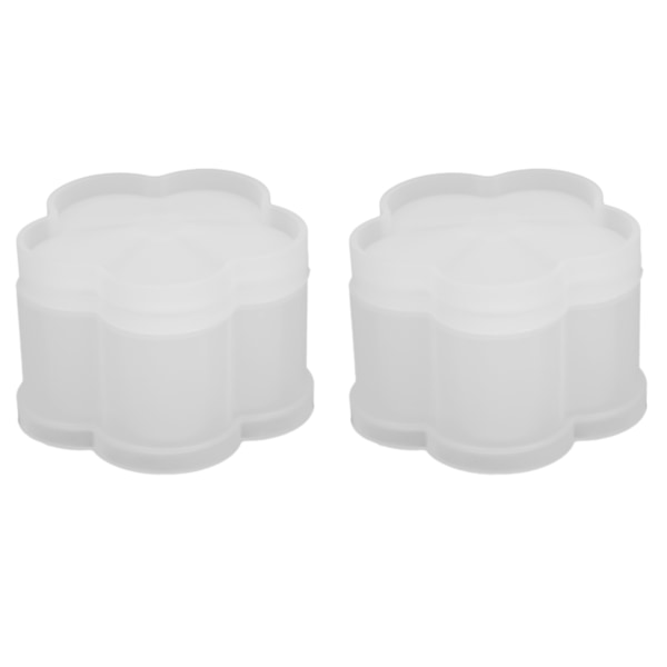 Smycken förvaringsbox form DIY silikon blomformad epoxi box form hantverkstillbehör