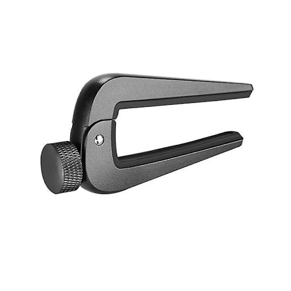 Universal Alloy Guitar Capo för 6 och 12-strängade instrument - Svart