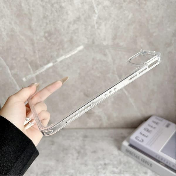 Clear Acrylic Case for iPad Pro 11 (2024) Shockproof Slim Tablet Protection