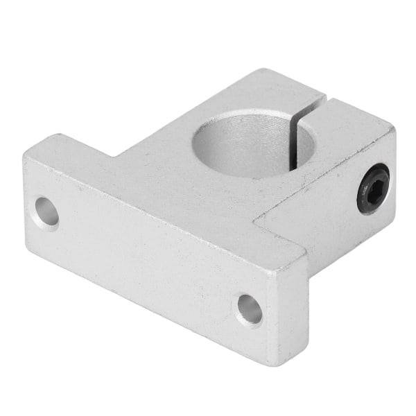 4 stk lineær skinnestøtte vertikal aluminiumlegering sett kit for 25 mm stangaksel SK25