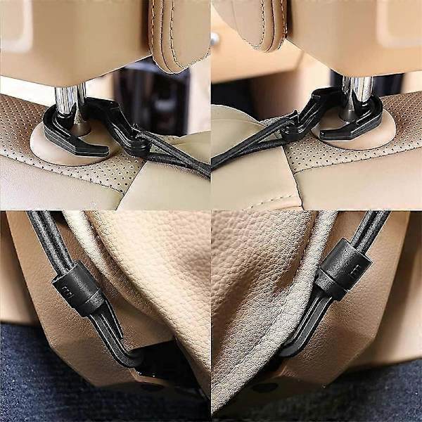 3-layer Car Net Organizer, Back Seat Net Pocket