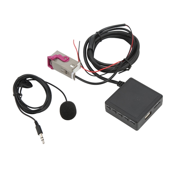 32-polig Bluetooth AUX-in-kabel Stereoadapter med mikrofonersättning för A3 A4 A6 A8 TT R8