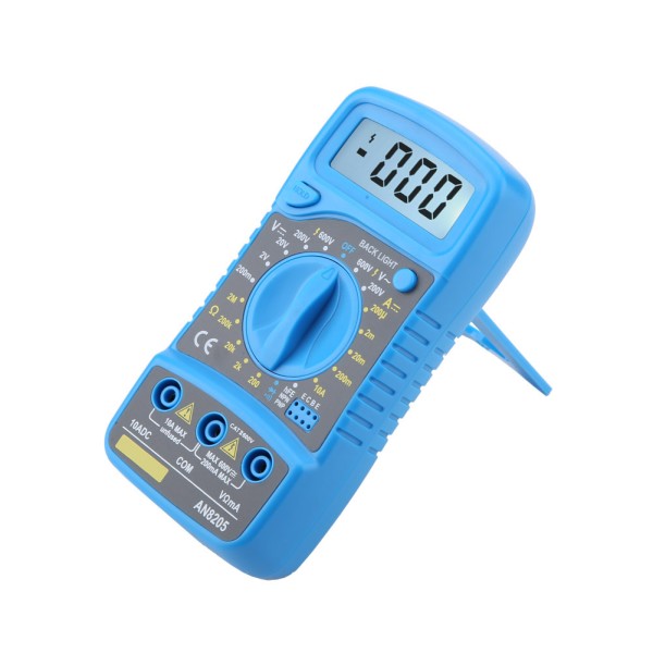 ANENG AN8205 Digitalt Multimeter LCD Voltmeter Ammeter AC/DC/OHM Volt Strømmåler