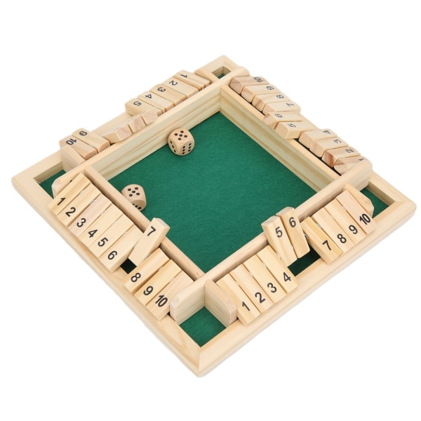 Tärningsspel leksaksbräda nummerspel för barn Vuxna Underhållningsmaterial