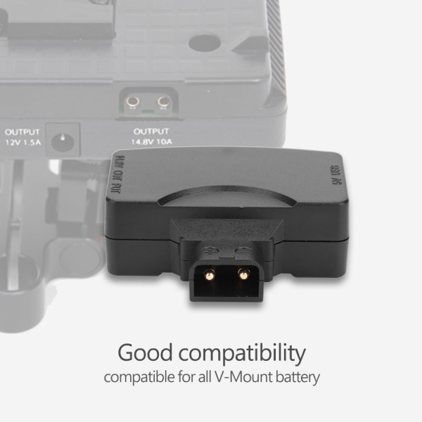 D Tap til USB-adapter til V-monteret videokamera Kamerabatteri BMCC