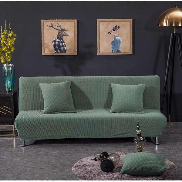Sofaovertræk uden armlæn strækovertræk beskyttelse til sovesofa