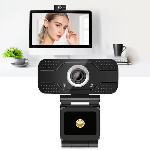 1080P Dator Kamera USB Online Klass Webbkamera med Mikrofon