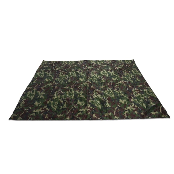 Kamouflage Utomhus Portabel Lättviktig Regntät Mat Regntält Tarp Skydd (2*2m)