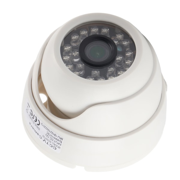 1080P HD-säkerhetskamera 4 i 1 övervakningskamera 3,6 mm lins infraröd Night Vision Dome Camera för utomhus inomhusNTCS