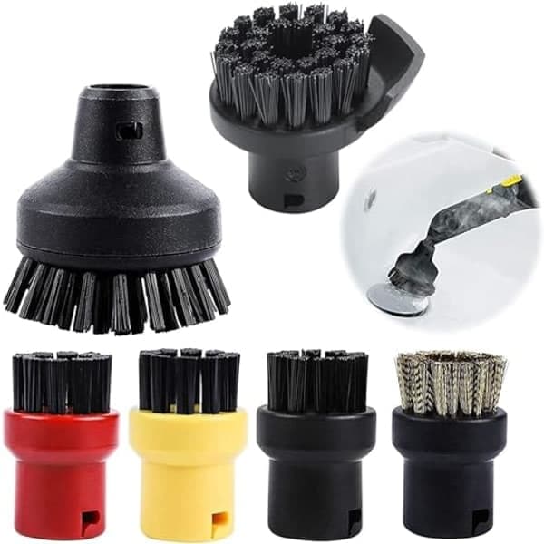 6 pyöreän harjan sarja Kärcher-höyrypesureille SC1 SC2 SC3 SC4