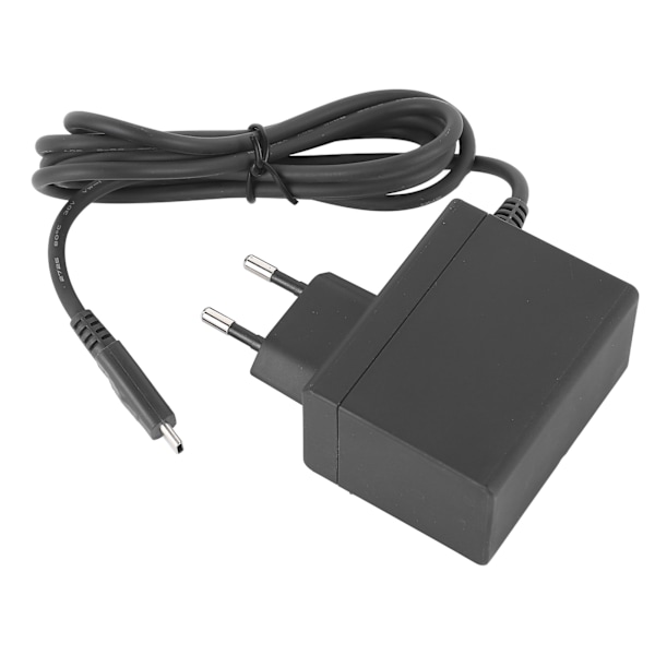 AC-adapterlader med hurtig lading, USB-C-kabel, strømforsyning for spillkonsoll, lader for Switch, EU-kontakt, 100‑240V