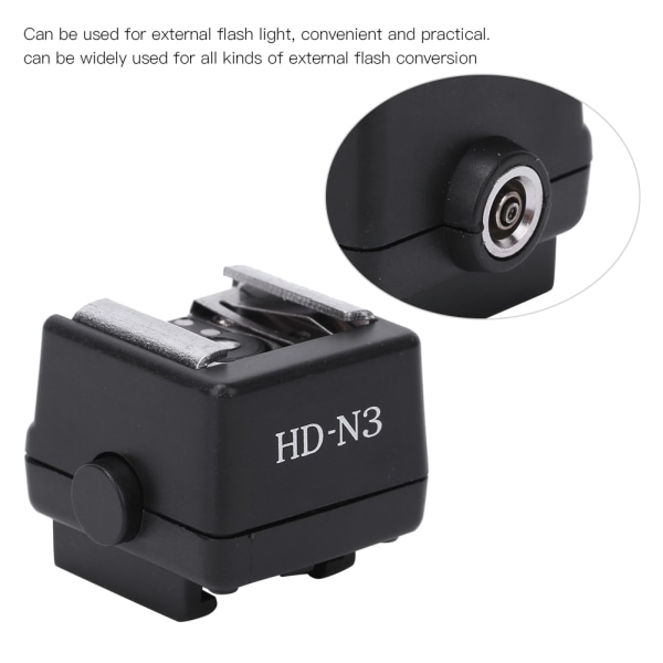 HD N3 PC Flash Light Hot Shoe -asennussovitin Sony-videokameraan