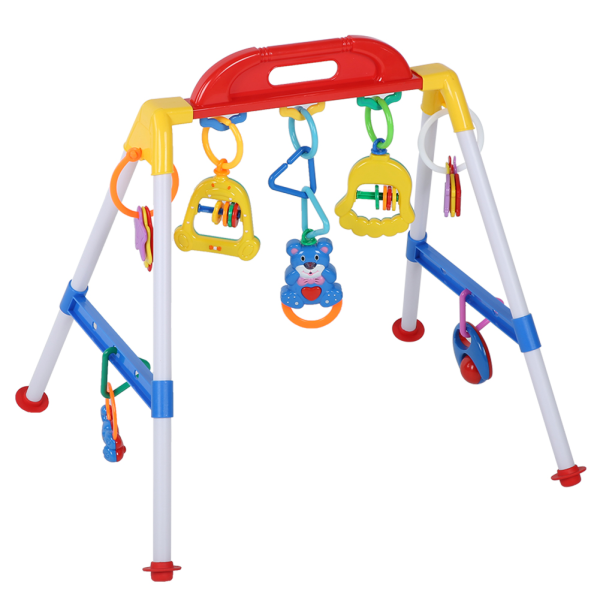 Multifunktionell Musical Fitness Frame Elektriska pedagogiska leksaker för barn BabyMusical Fitness Frame