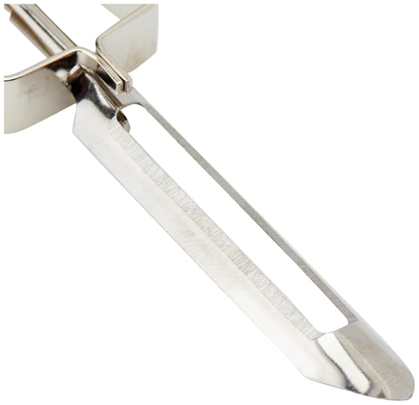 Drejelig grøntsagsskræller - Rustfrit stål, ergonomisk design, minimerer spild