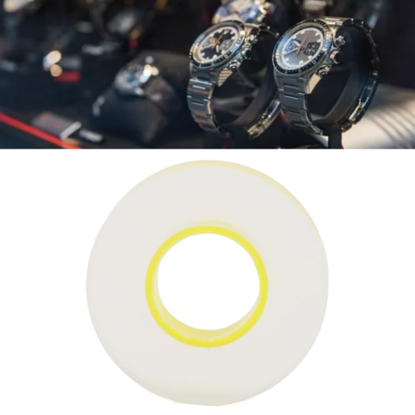 Naarmuuntumista estävä keltainen PVC-kellonrannekkeen suojus - 3 kpl