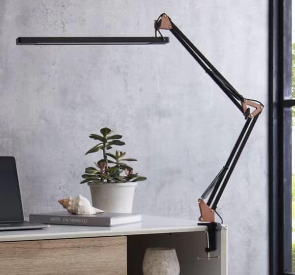 LED Skrivebordslampe - Clip-on LED Skrivebordslampe - Øyebeskyttelse - 3 Lysmoduser, 10 Lysstyrkenivåer