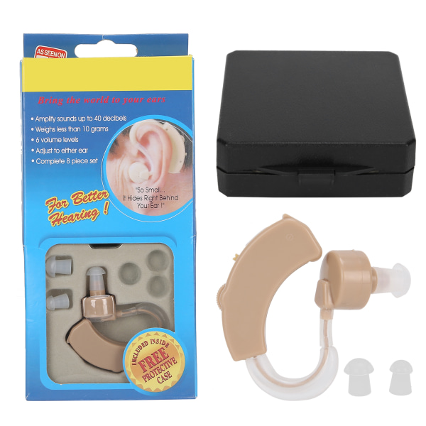 Hörapparat Äldre Ljudförstärkare Dövhet Trådlös bärbara öronvårdsverktyg
