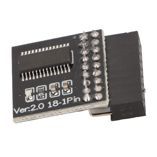 TPM 2.0 Modul LPC Interface Stabil Høj Sikkerhed Holdbart Materiale 18Pin LPC Modul til Asrock Bundkort