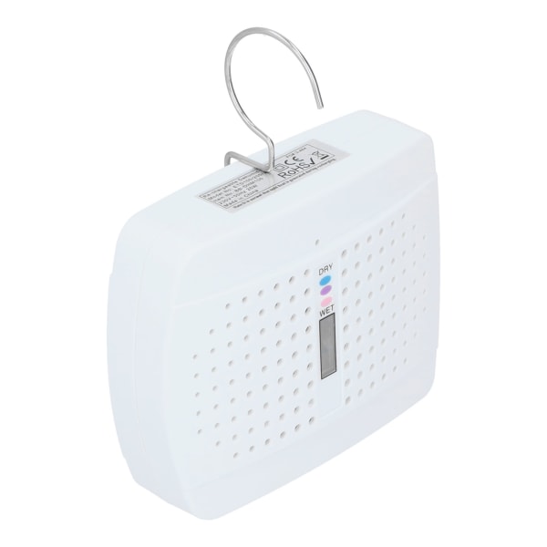 Mini Affugter Genanvendelig Lydløs Bogreol Garderobe Fugtabsorberende Udstyr Hvid EU 100-240V