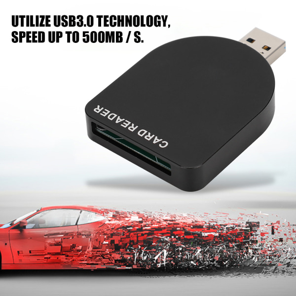 Høyhastighets USB3.0 Profesjonell XQD-kortleserhub raskt overføringsverktøy
