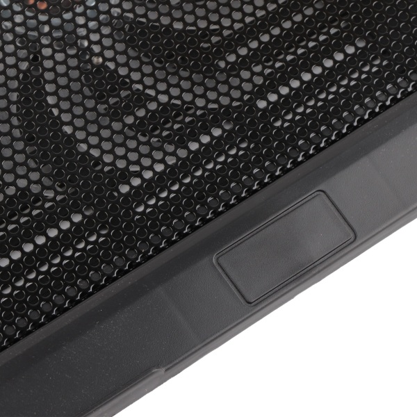 Laptop Køler Kølepude Base Stor Blæser USB Stand til 14\" eller Mindre Notebook Sort