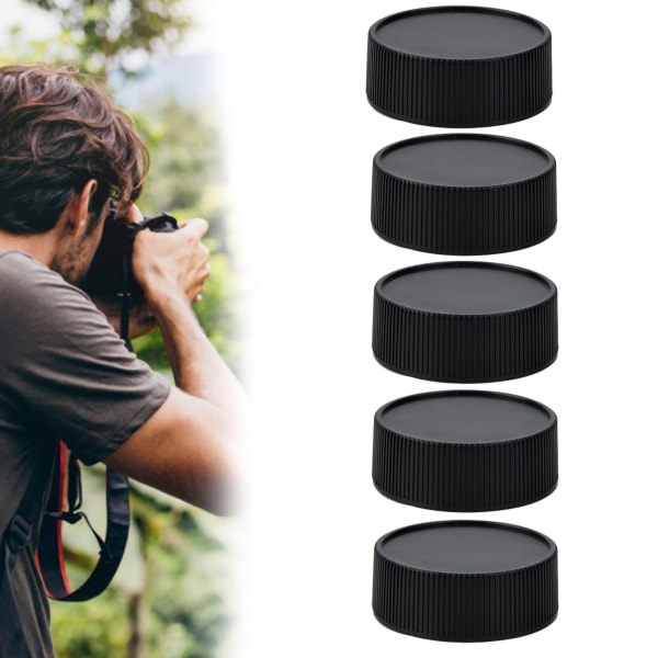 5 st hållbart plast bakre cap Cover Passar för Leica M M6/7/8 LM-kamera