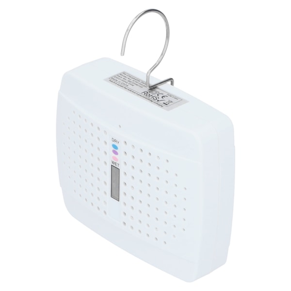 Mini Affugter Genanvendelig Lydløs Bogreol Garderobe Fugtabsorberende Udstyr Hvid EU 100-240V