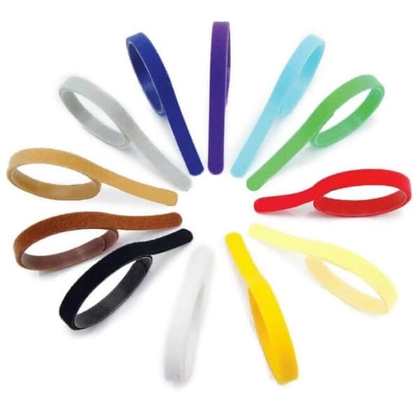 Identifieringshalsband - 12-pack - 12 färger - Justerbart - För valpar och kattungar