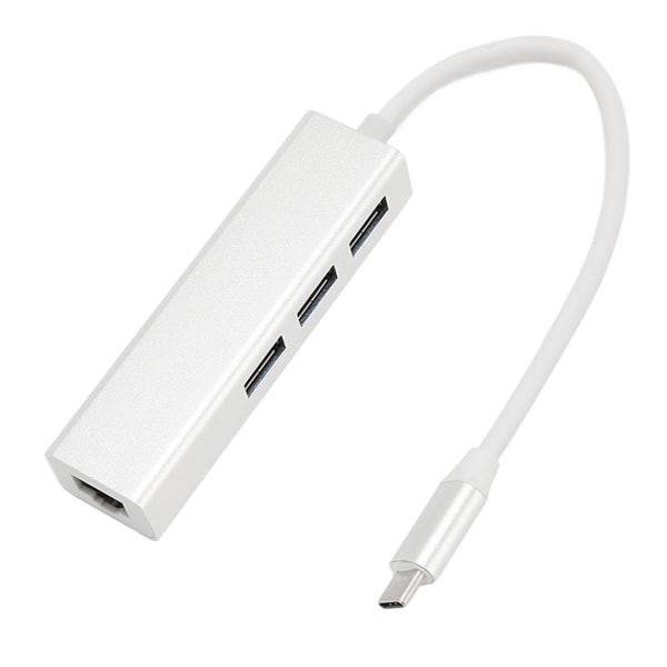 USB C-adapter Professionel højhastighedsdataoverførsel Kompakt RJ45-dockingstation til USB C-enheder