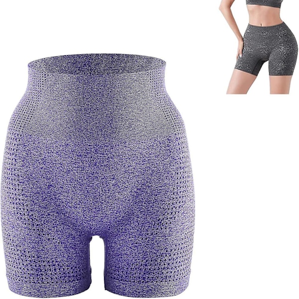 Shaping Shorts for Women: Comfortable Breathable Fabric, Tummy Control & Butt Lifting XL for 65-90kg Purple