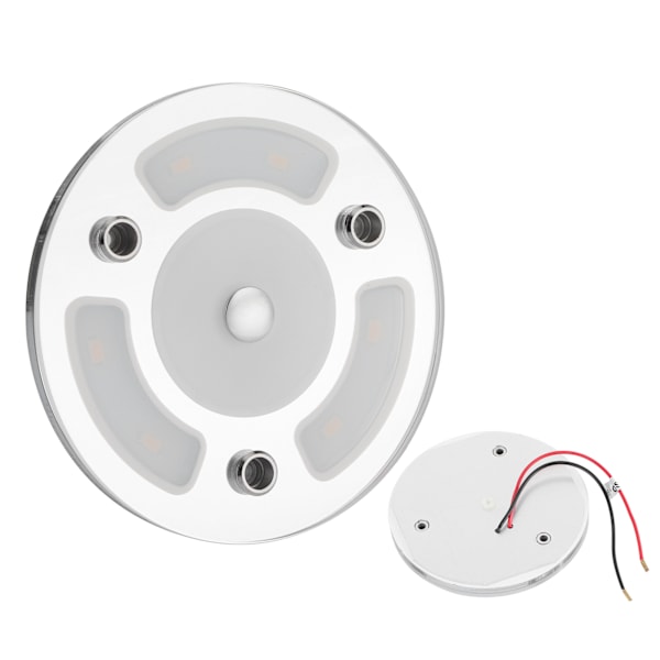 12V/24V Taklampa Inredning LED Läslampa Med Dimbar Switch för Husbil/Husvagn/Campingbil/Båt Mini Setion