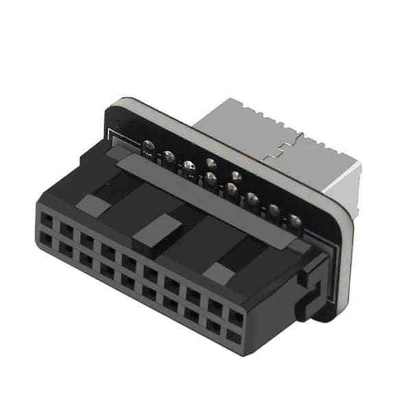 USB 3.0 sisäinen otsake USB 3.1/3.2 Type-C etupaneelin Type-E-sovittimeen emolevylle GZ ft