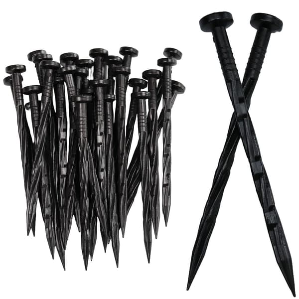 30 plastkanter, 14 cm, for plen/landskapsarbeid/ugress