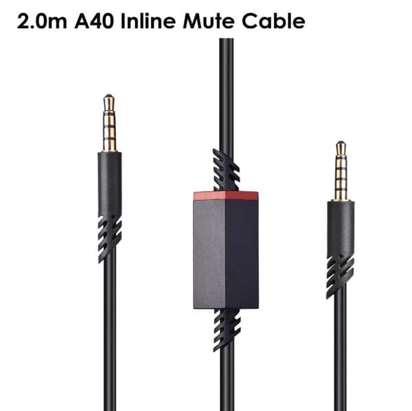 Erstatningskabel til Astro A40-headset, lydkabel til /a40-spilheadset, til Astro A10 A40 TR MixAmp