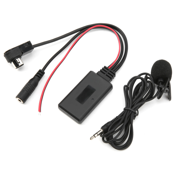 Bluetooth 5.0 AUX-kabeladapter med håndfri mikrofon passer til Alpine CDA-9857 CDA-9886 CDA-117