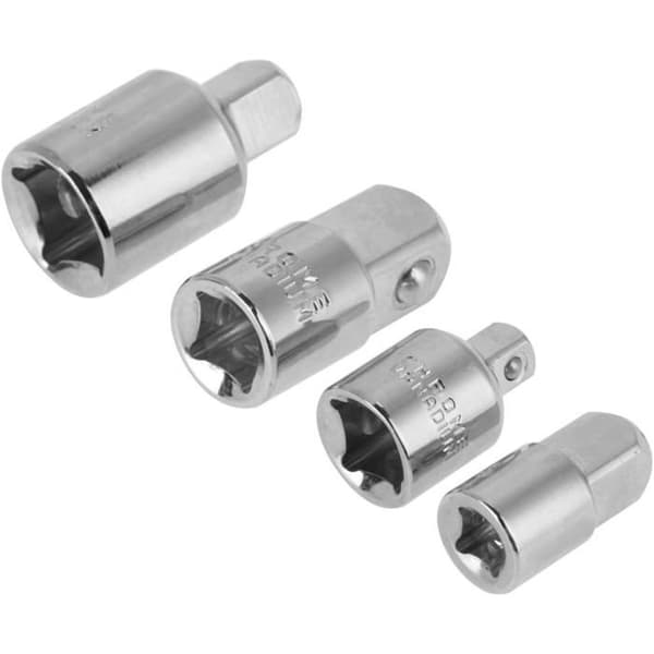 Topadapter - HANDEIU - 4 stk. - Krom-vanadium-stål - Korrosionsbestandig - Holdbar