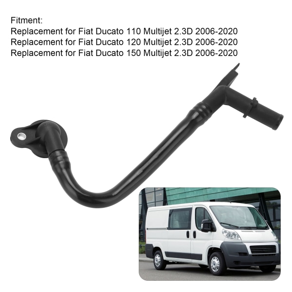 Jäähdyttimen putken vaihto Fiat Ducato 110 Multijet 2.3D 2006-2020