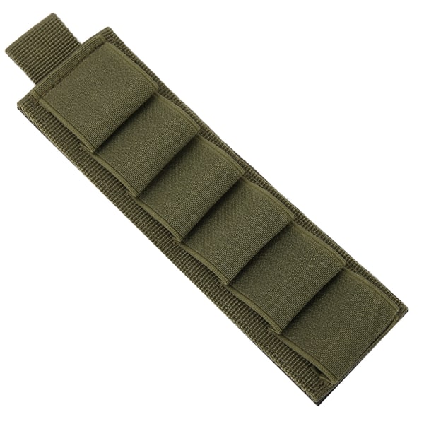 Multifunktionel Tactical Shotgun Shell Pouch Ammo Holder Pouch Jagttilbehør Army Green