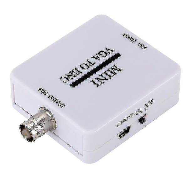 2024 VGA til BNC Videokonverterer VGA til BNC Videoadapter VGA til BNC Utgang Videokonverterer Adapter