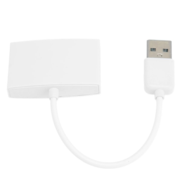 USB Lydkort Stærk Kompatibilitet Opnå Bedre Lydkvalitet Eksternt Stereo Lydkort til Desktop Notebook