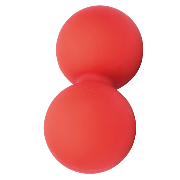 Silica Gel Exercise Peanut Ball Yoga Gym Fitness Body Relax Massasjeball Lindre SmerteRød
