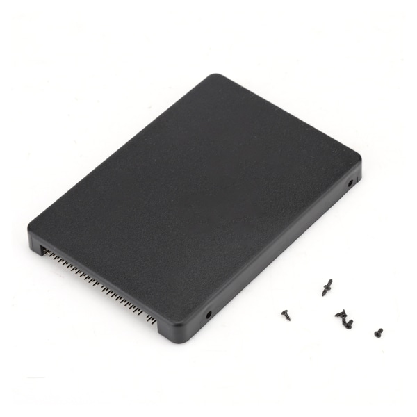 Harddisk Boks mSATA SSD til IDE 2.5 tommer PATA / IDE Parallel Port Harddisk Boks (Sort)