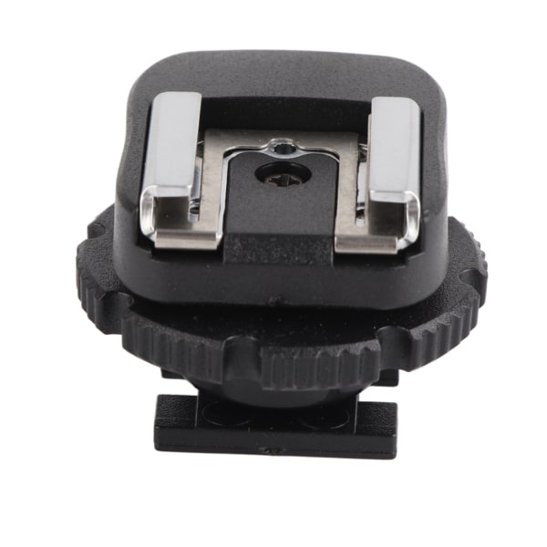 Musta ABS CSM-3 Hot Shoe Adapter -salamakiinnityssovittimet videokameran kameratarvikkeille
