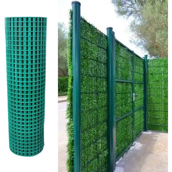Grönt stängsel för skyddsbarriär av mesh - Multifunktionsstaket för uteplats, snö och trädgård för utomhusbruk - 0,5 x 3 m