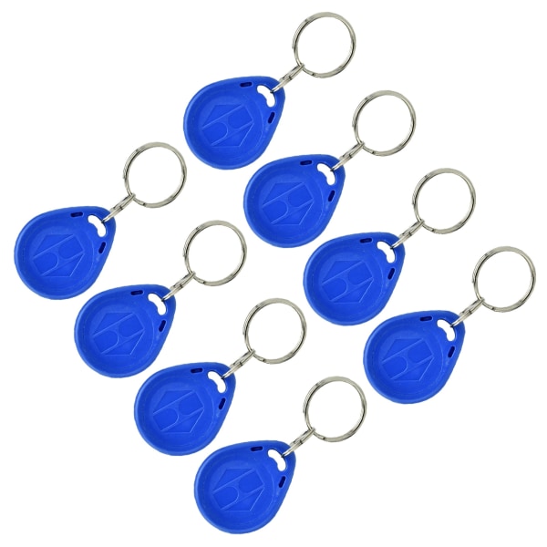 100 kpl Sinisiä avainnippuja RFID-läheisyyskorttiavain kulunvalvontaan (ID-kortti)