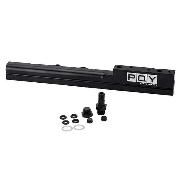 High Fuel Rail Fits B16 B18 B-series Engines Black