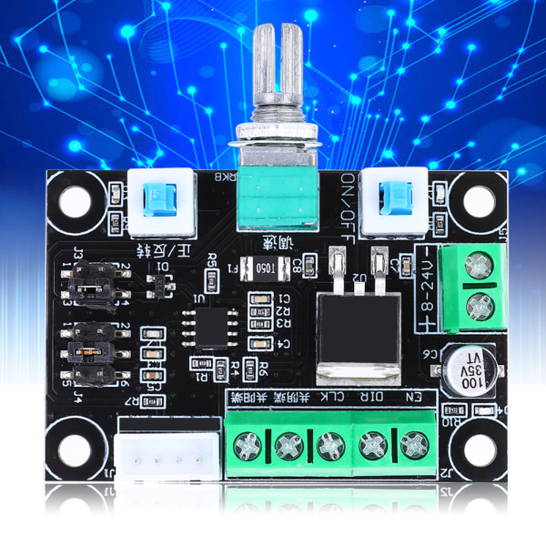 MKS OSC Stepper Motor Drive Controller - Puls PWM Hastighedskontrol (Højt/Mellem/Lavt Frekvenssignal) - 1 stk