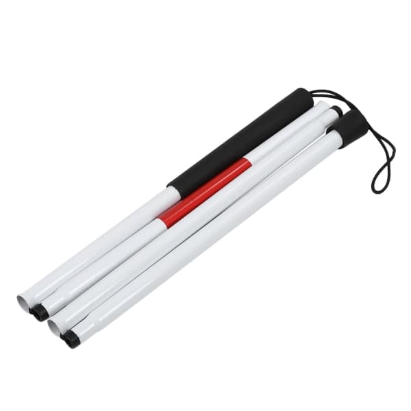 Krykker til synshandicappede Blindestok Gåstok Aluminium Nem at folde