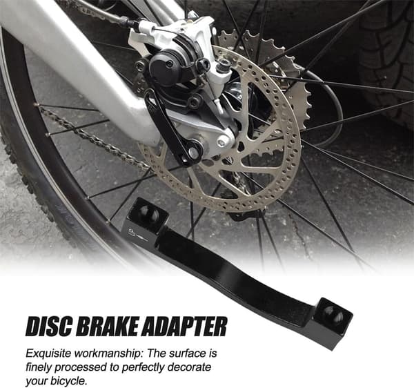 Installation af 180 mm skivebremsekalibre, cykelskivebremser, adapter til montering af bremsekaliberdele